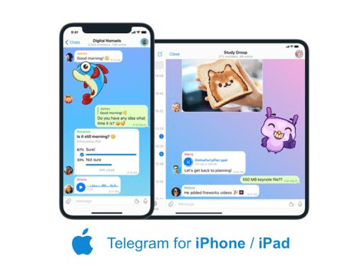 Telegram app