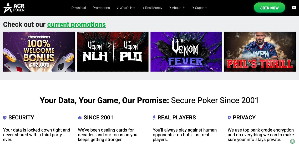 Hogyan válasszunk ideális pókeroldalt ACR Poker