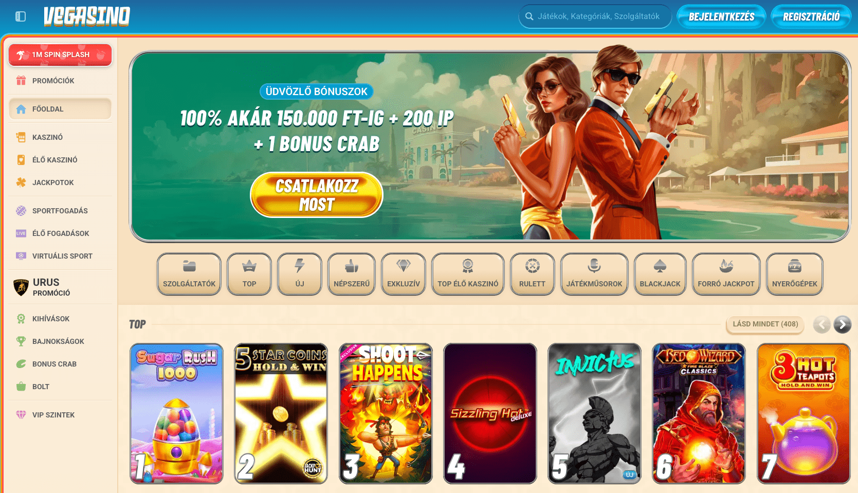 vegasino main min