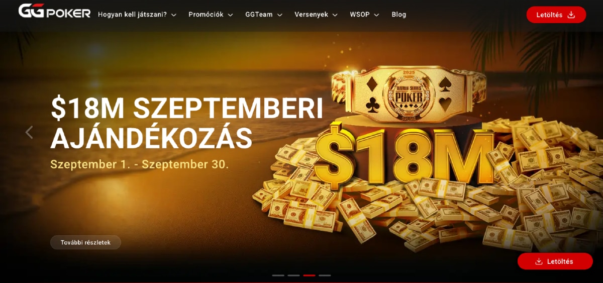 GG Poker Legjobb pókeroldalak Magyarországon