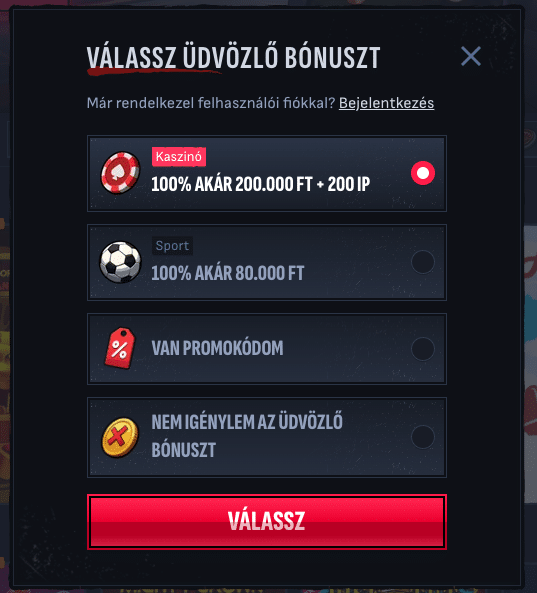 mafia casino sportfogadas reg