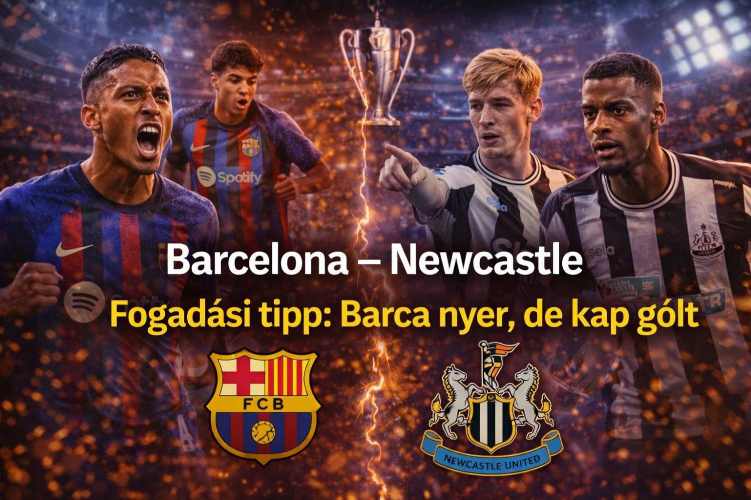 barcelona newcastle fogadasi tipp