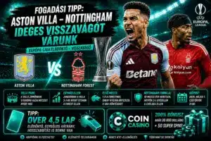 aston villa notthingham fogadasi tipp